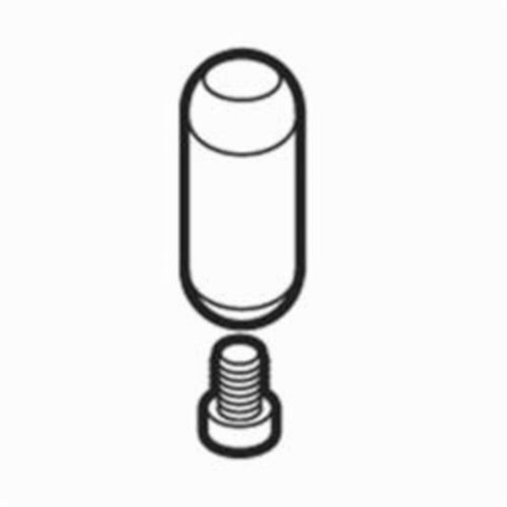 104020 Manual Temperature Control Handle Kit, Brass, Chrome Plated