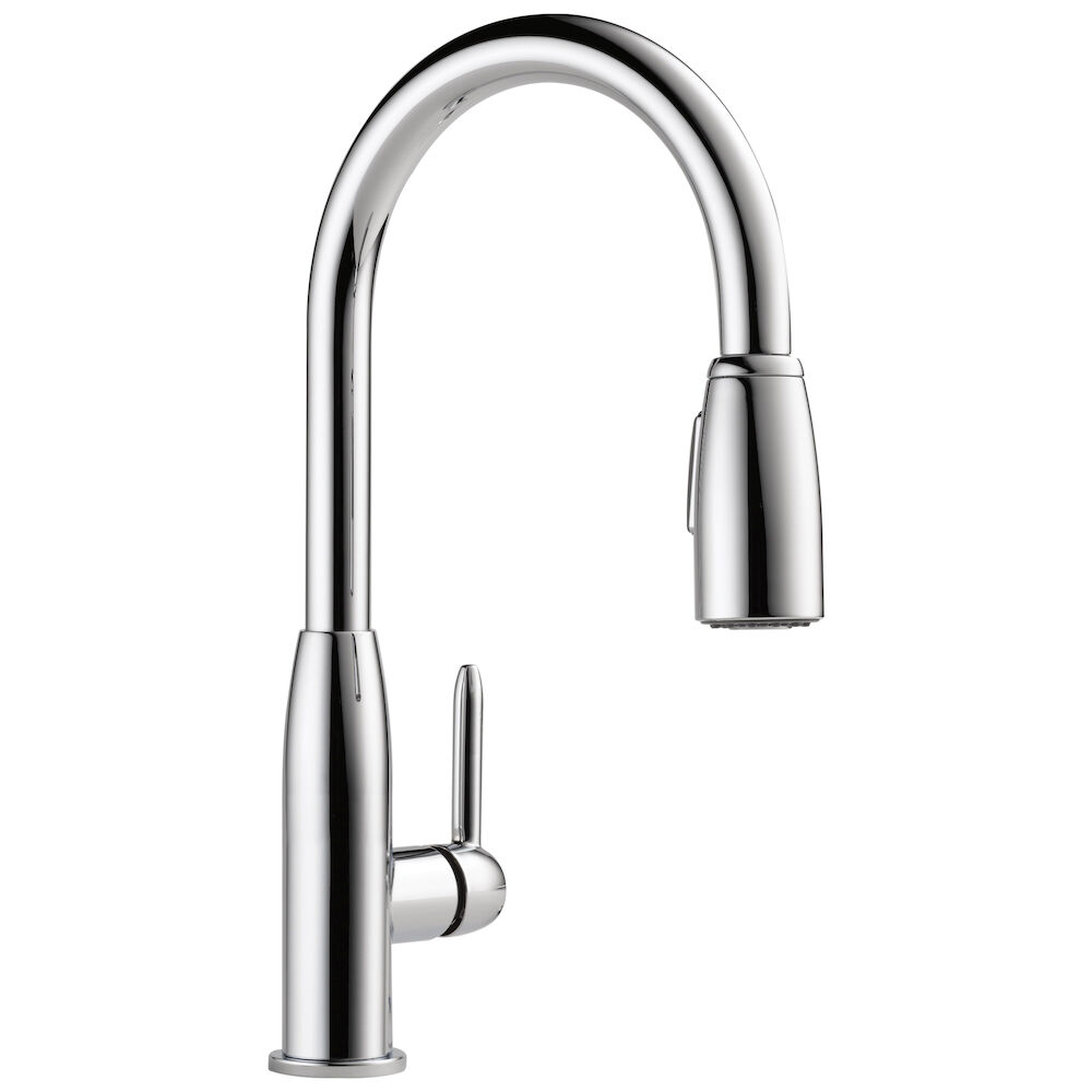 Peerless Core Single Handle Kitchen Pull-Down, Chrome