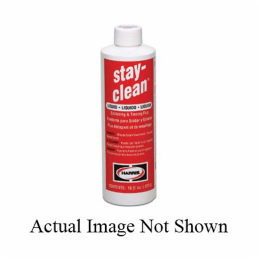 Harris® Stay-Clean® SCLF4 Soldering Flux, 4 oz, Bottle, 1.2