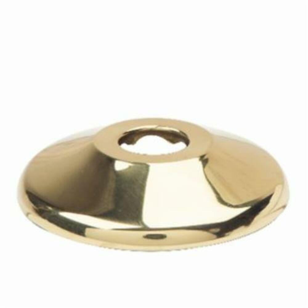 BrassCraft® 649 P Shallow Escutcheon, 1/2 in, Polished Brass, Domestic