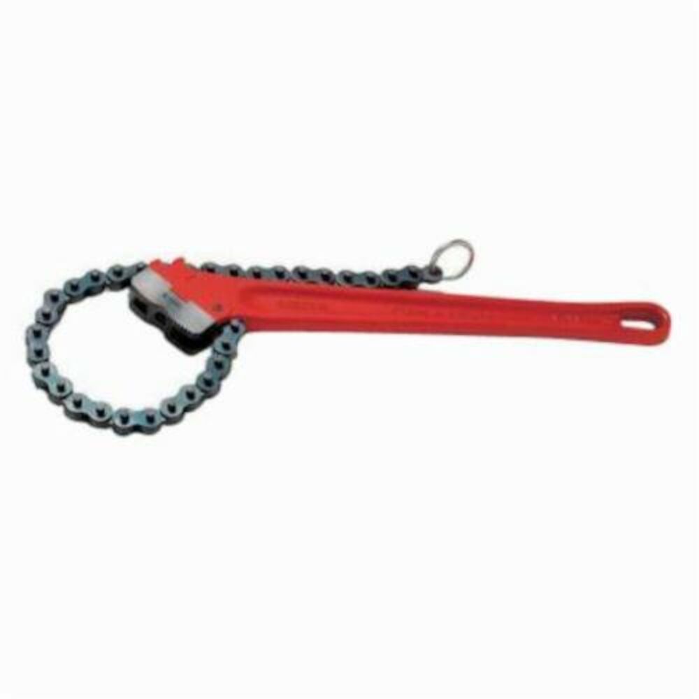 RIDGID® 31325 Heavy Duty Chain Wrench, 3 to 5 in, 24" OAL, Double End Alloy Steel Jaw, Alloy Steel Handle