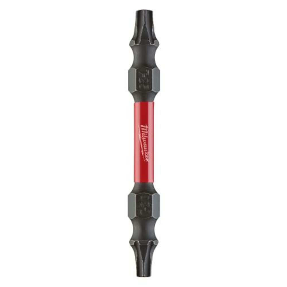 Milwaukee® Tool 48-32-4313 Shockwave™ Impact Duty™ Double End Power Bit, T20/T25 Torx® Point, 2-3/8" OAL