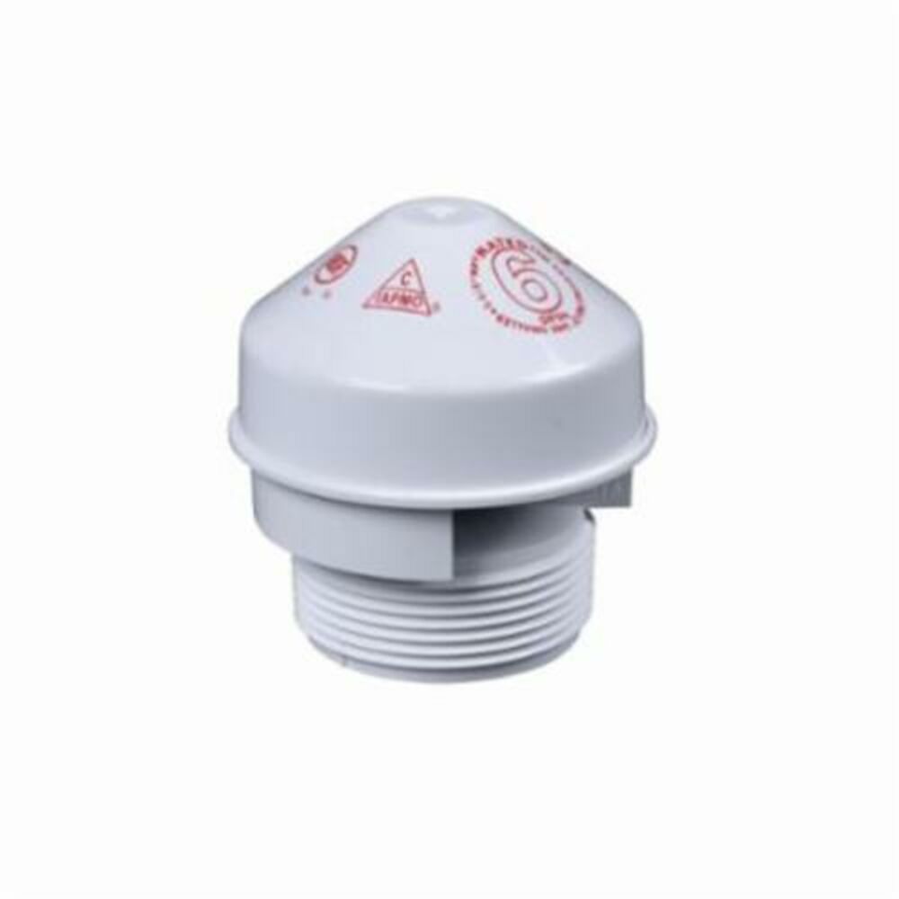 Oatey® Sure-Vent® 39020 Air Admittance Valve, 1-1/2 in, NPT, 6 DFU, PVC Body