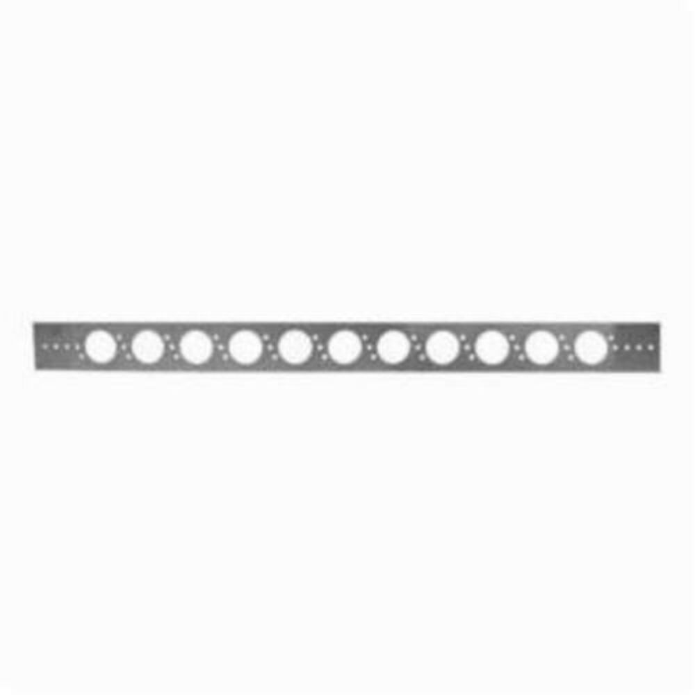 521-360 Stub Out Bracket, 1.334" Hole, 25 lb, Steel, Galvanized, Domestic