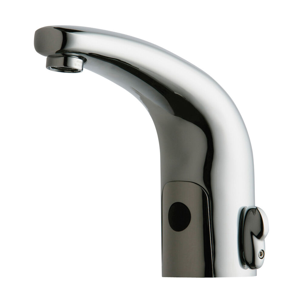 116.121.AB.1 Sink Faucet With Dual Beam Infrared Sensor, Chrome Plated