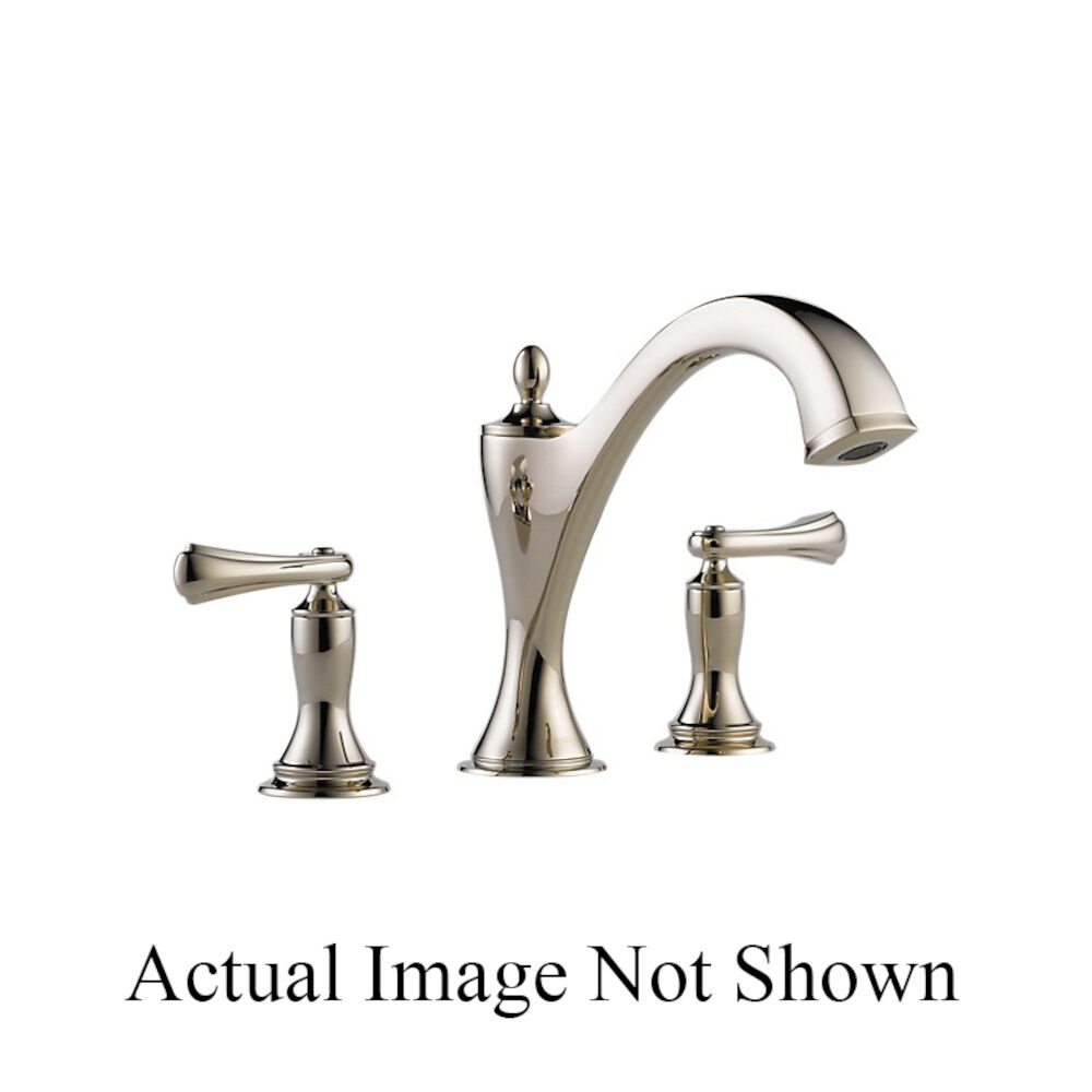 Brizo Charlotte® Roman Tub Faucet - Less Handles, Polished Nickel