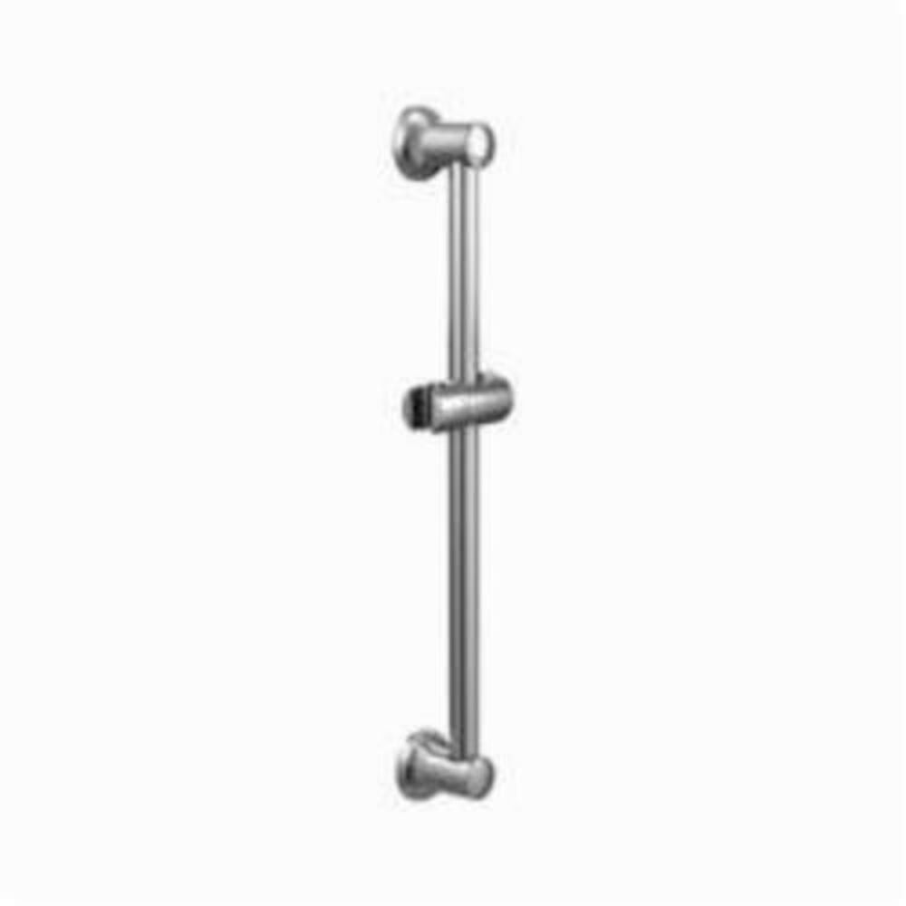 Moen® 155746 Slide Bar, 24" L Bar, Metal, Chrome Plated, Domestic