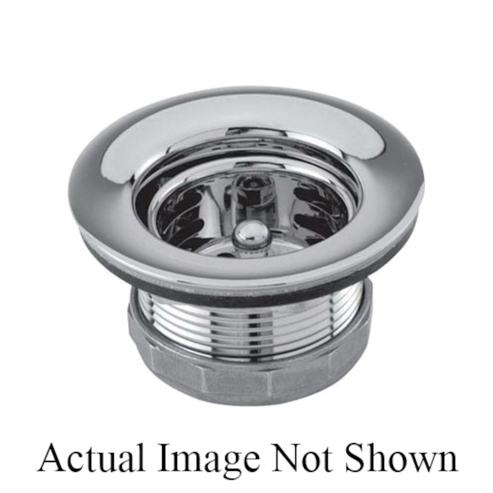 Newport Brass® 131/20 Midget Duo Basket Strainer Set, 2 in, Solid Brass, Stainless Steel