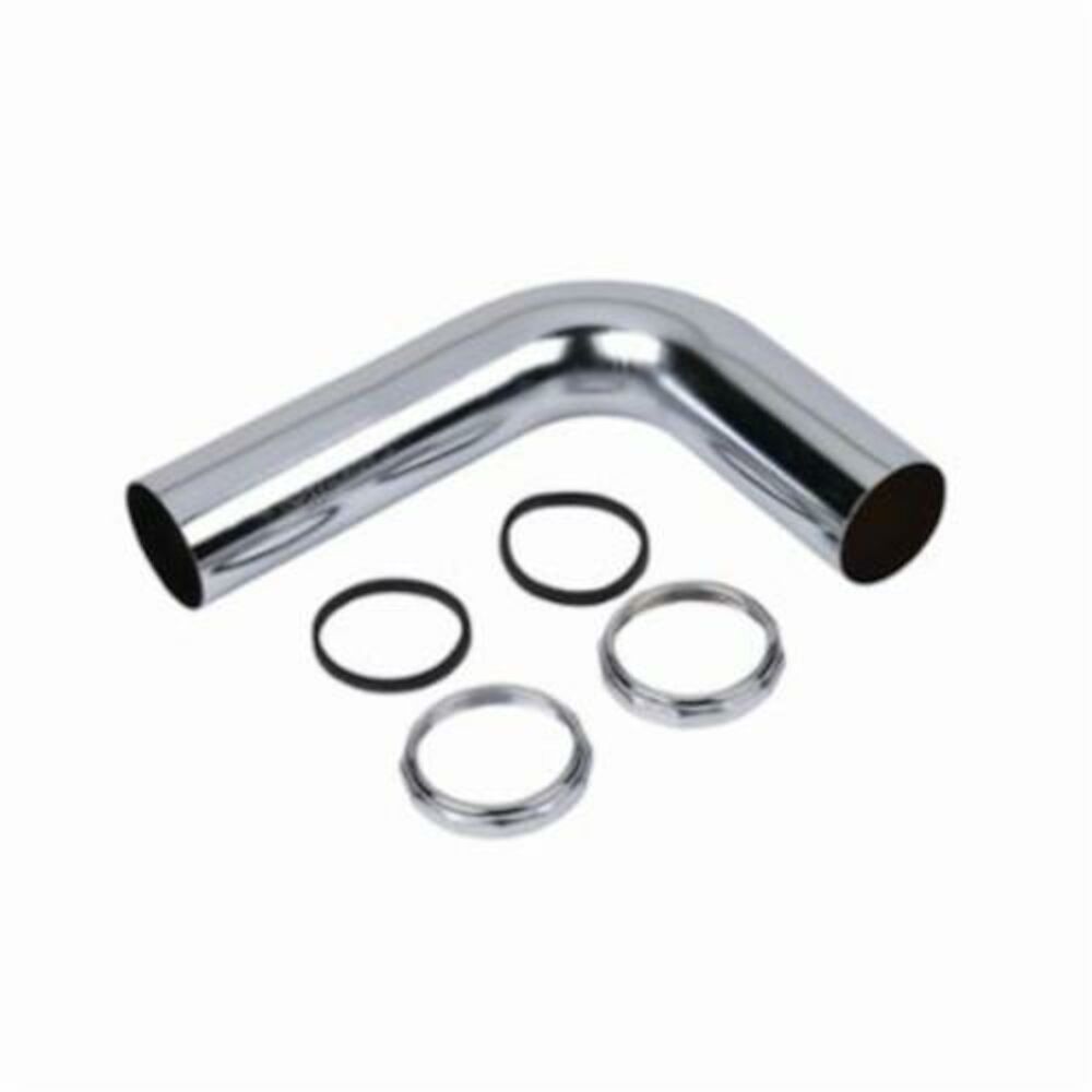 Dearborn® 1033D-1 Closet Flush Elbow, 2x6x8" Nominal, 20 ga, Chrome Plated, Brass