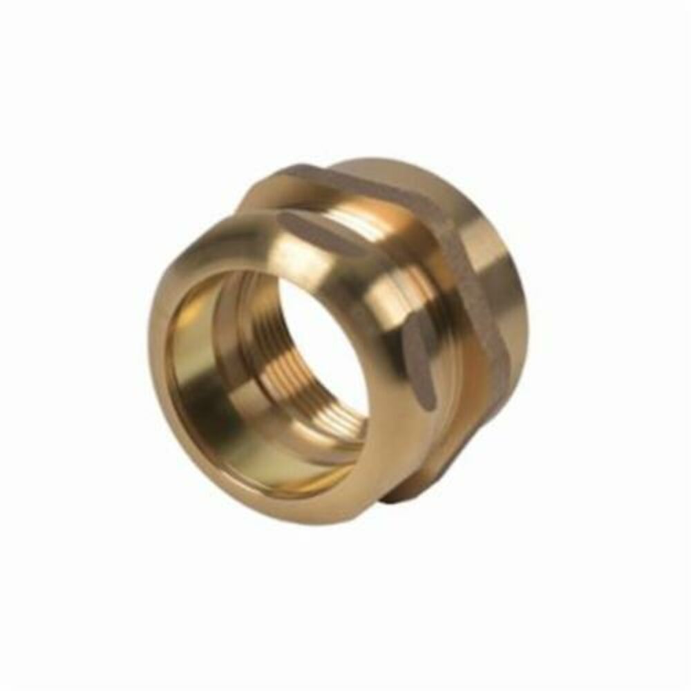 Dearborn® 1013-020 Ground Joint Female Waste Connector With Brass Internal Stop, 1-1/2" Nominal