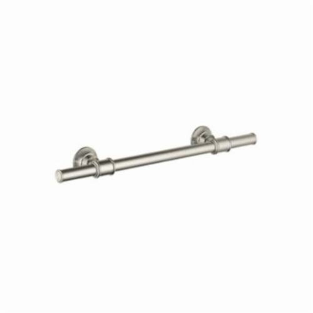 AXOR 42030820 Montreux Wall Mount Towel Bar, 12" L Bar, Brushed Nickel