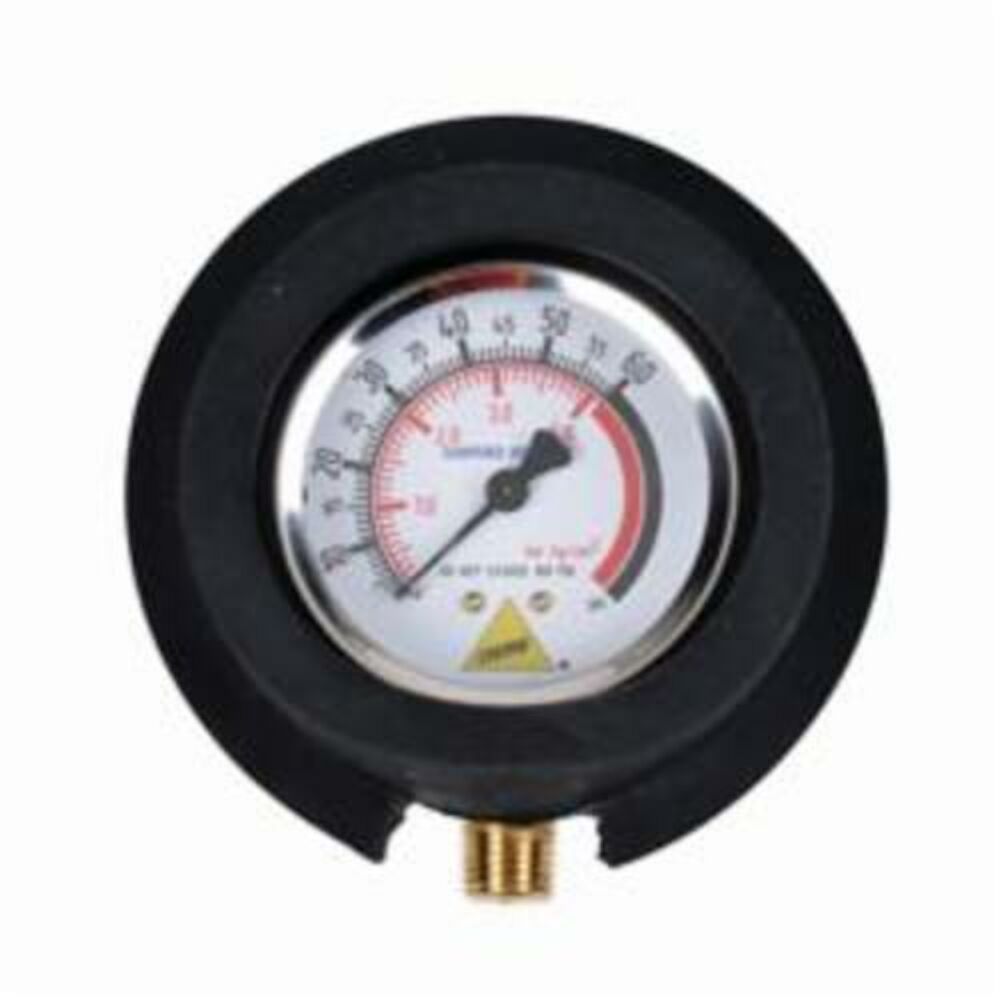 Cherne® Poly-Lift Line 48468 Plug Pressure Gauge,  to 60 psi, 2-1/2" Dial
