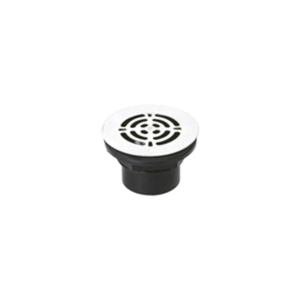 AB&A™ 86050 Snap-In Shower Drain With Strainer, 2 in, No Caulk/Solvent Weld, PVC Drain, Domestic