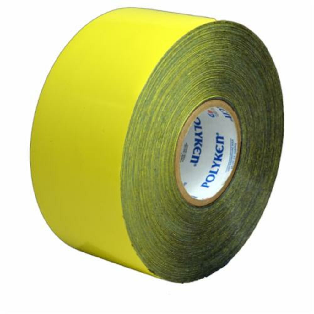 Polyken® 1086526 826 General Purpose Corrosion Control Tape, 2" W x 100' L, 12 mil THK, Yellow