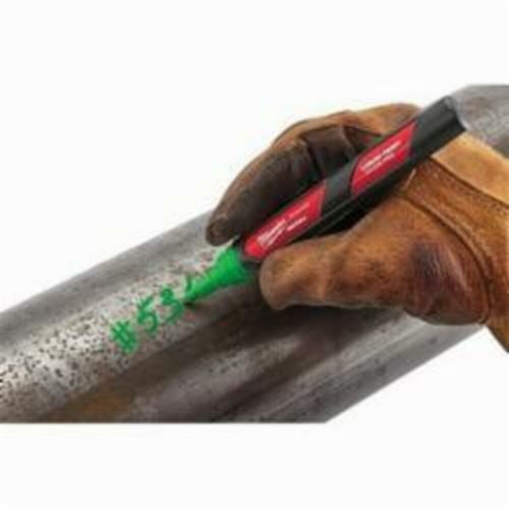 Milwaukee® Tool 48-22-3751 INKZALL™ Liquid Paint Marker, Acrylic Nib/Plastic, Green/Red