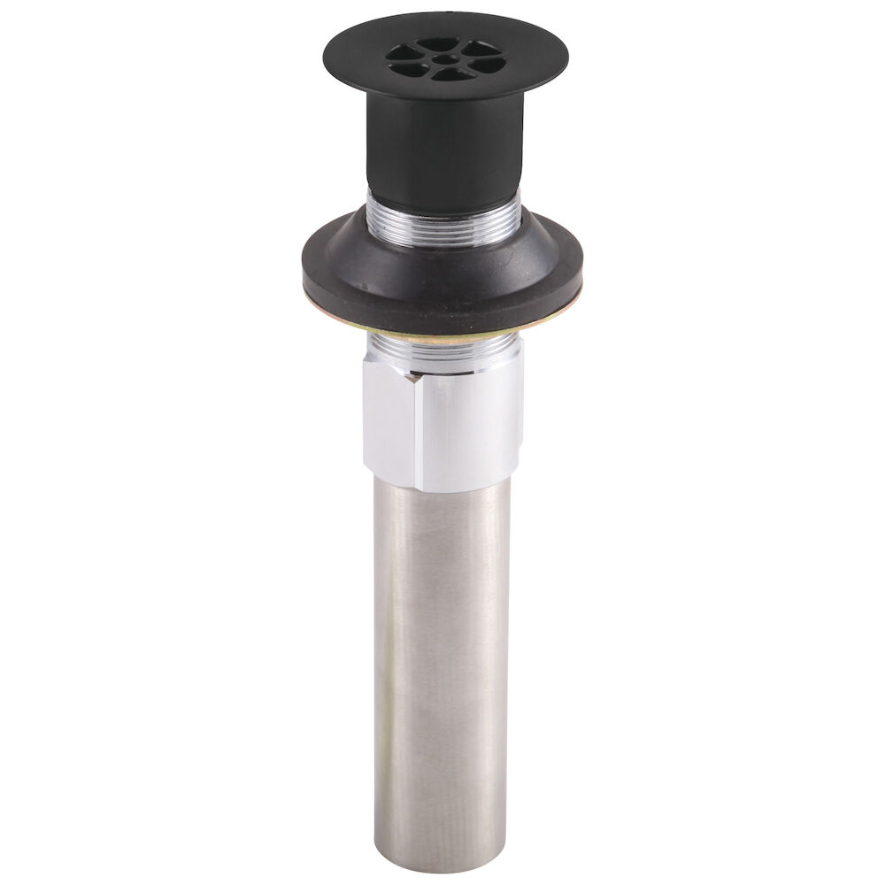 Delta Zura® Grid Strainer - Less Overflow - Bathroom, Matte Black