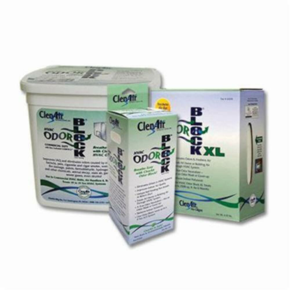 Nu-Calgon 61060 Residential HVAC Odor Block, 7 to 7.5, Solid/Gel, Fresh