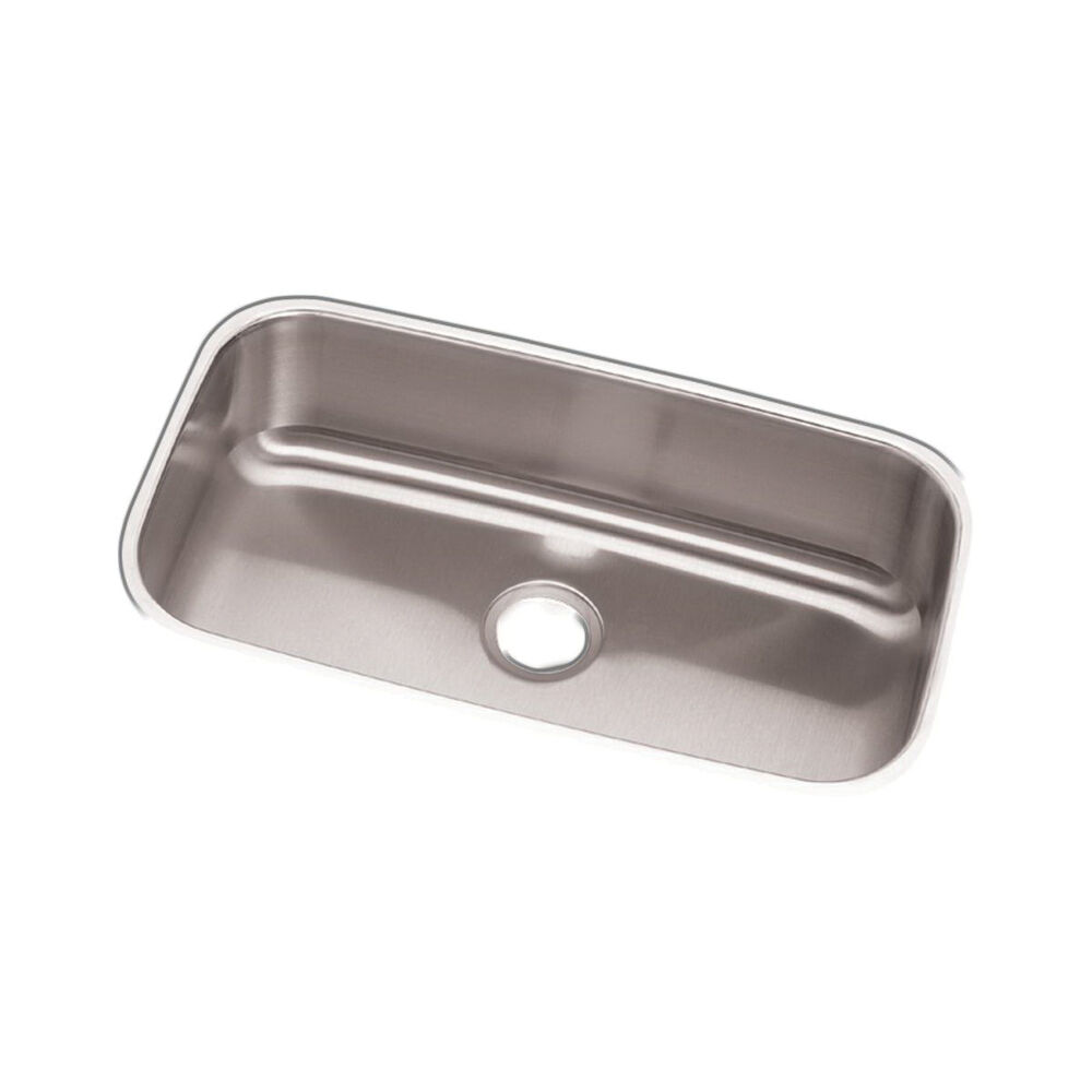 DCFU2816 30-1/2" Kitchen Sink, Dayton®, Single Bowl Undermount, 18 ga Stainless Steel, Soft Satin