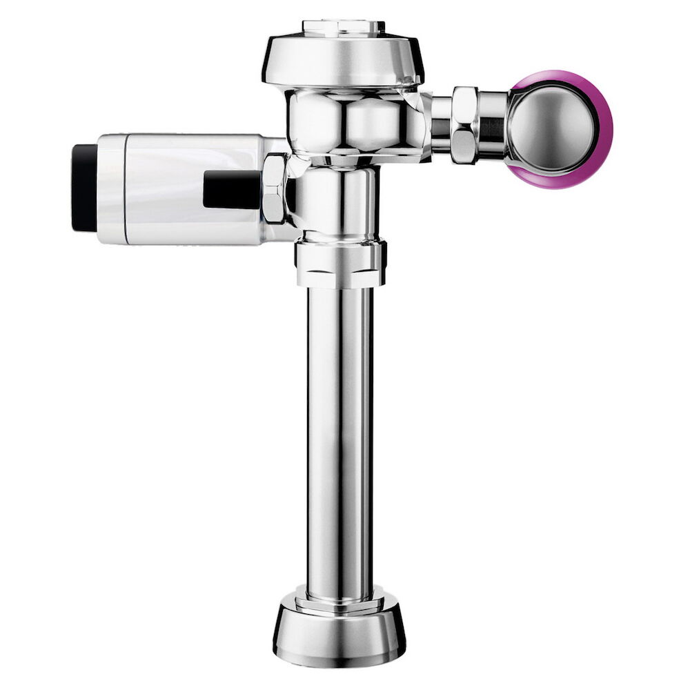 3010081 111 Single-Flush Sensor Exposed Flushometer, Battery, Polished Chrome