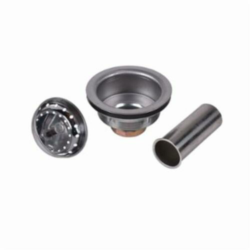 Dearborn® 6T Sink Basket Strainer w/ 4" Chrome Plated Tailpiece, Stainless Steel