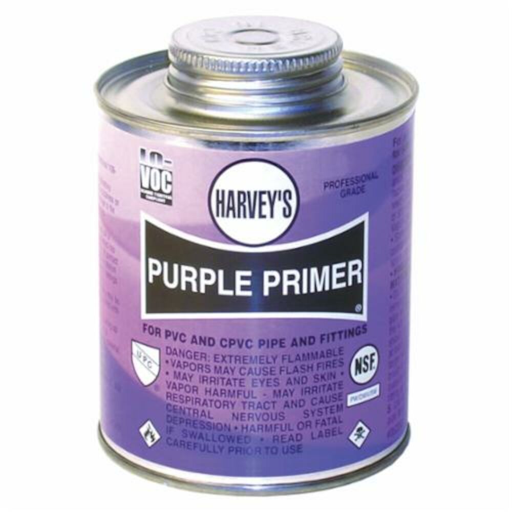 Harvey® 19070-12 Professional Grade Primer, 16 oz Dauber Can, Purple