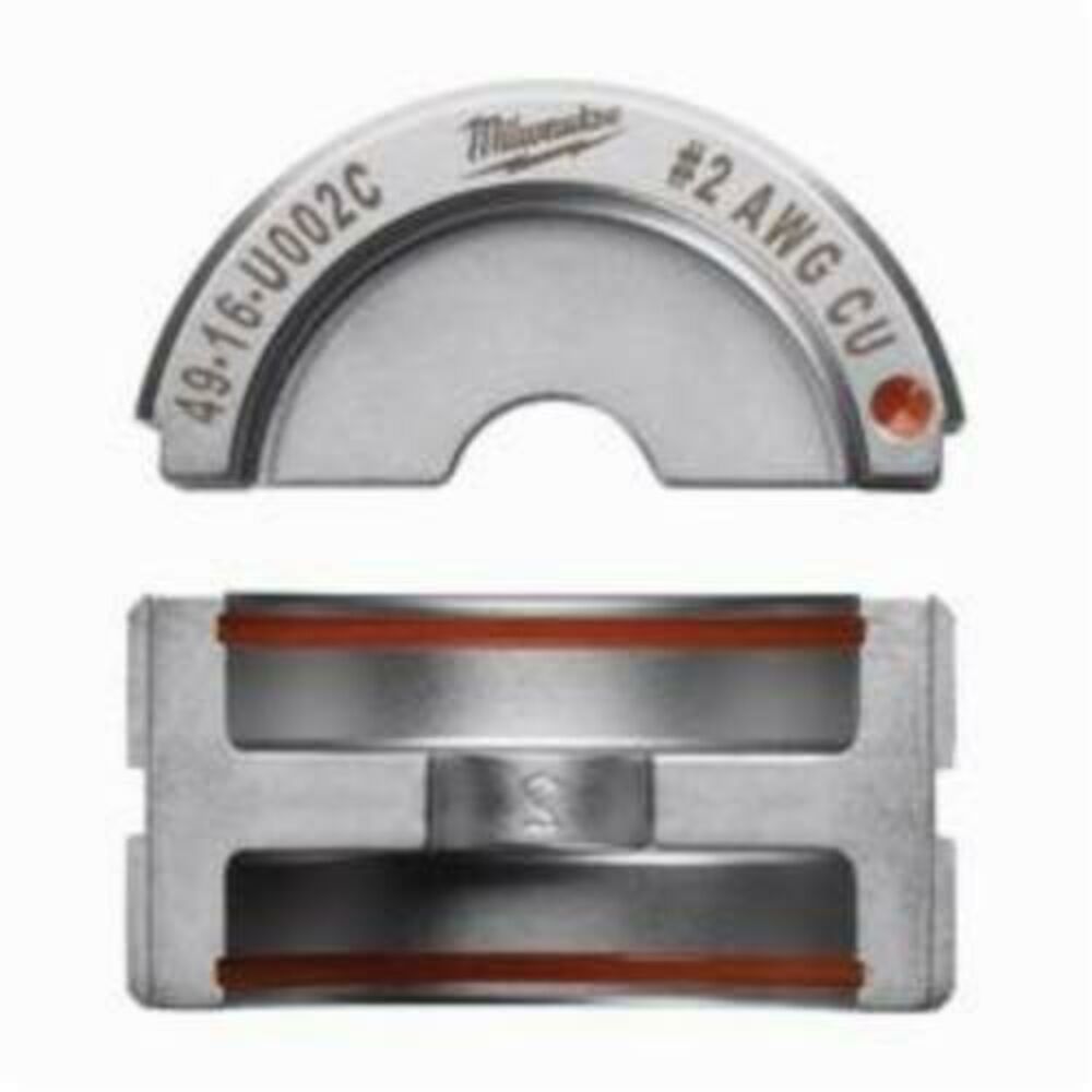 Milwaukee® Tool 49-16-U002C M18™ FORCE LOGIC™ U-Style Crimping Tool Die, 2 AWG Copper Cable
