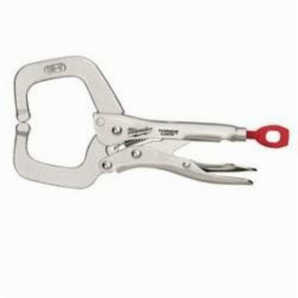 Milwaukee® Tool 48-22-3532 TORQUE LOCK™ Regular Jaw Locking C-Clamp, Chrome Plated, Forged Alloy Steel