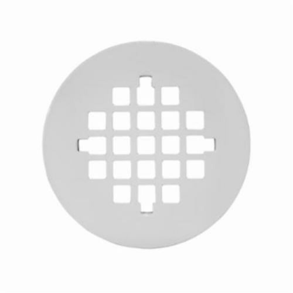 Oatey® 42019 Round Snap-Tite Strainer, 4-1/4" Nominal, Stainless Steel, White