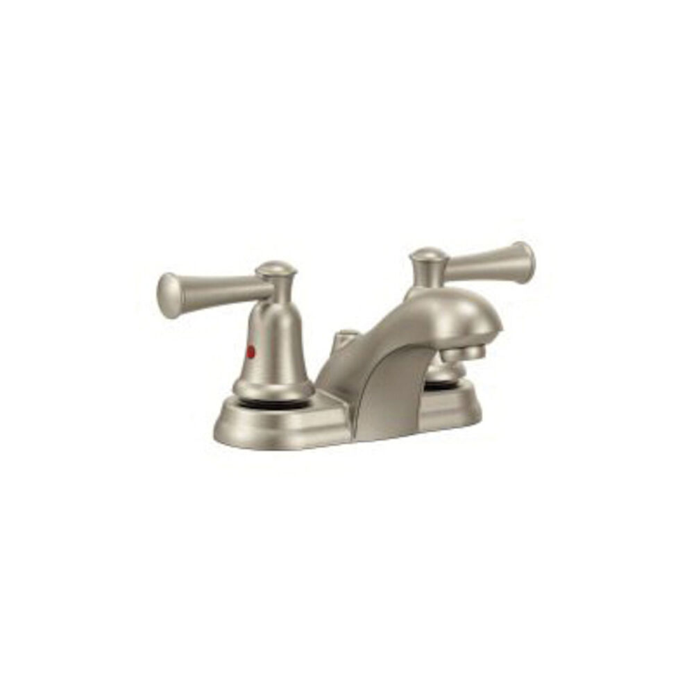CFG CA41213BN Lavatory Faucet, Capstone®, Brushed Nickel, 2 Handles, 1.2 gpm