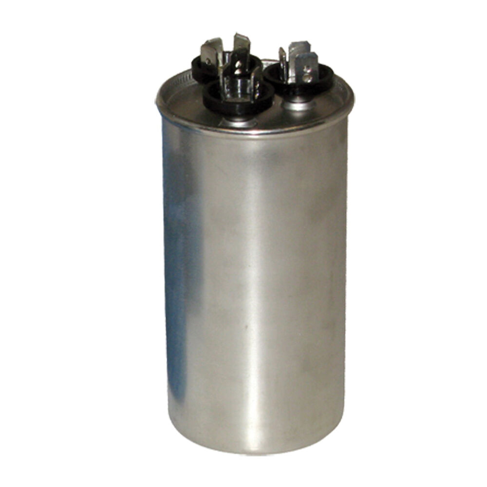 Mars® Blue Box™ 12283 Dual Section Motor Run Capacitor, 35/5 uF, 440 V, Aluminum Case, Import