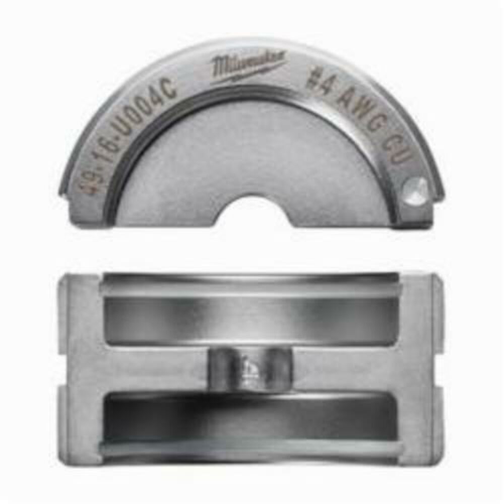 Milwaukee® Tool 49-16-U004C M18™ FORCE LOGIC™ U-Style Crimping Tool Die, 4 AWG Copper Cable