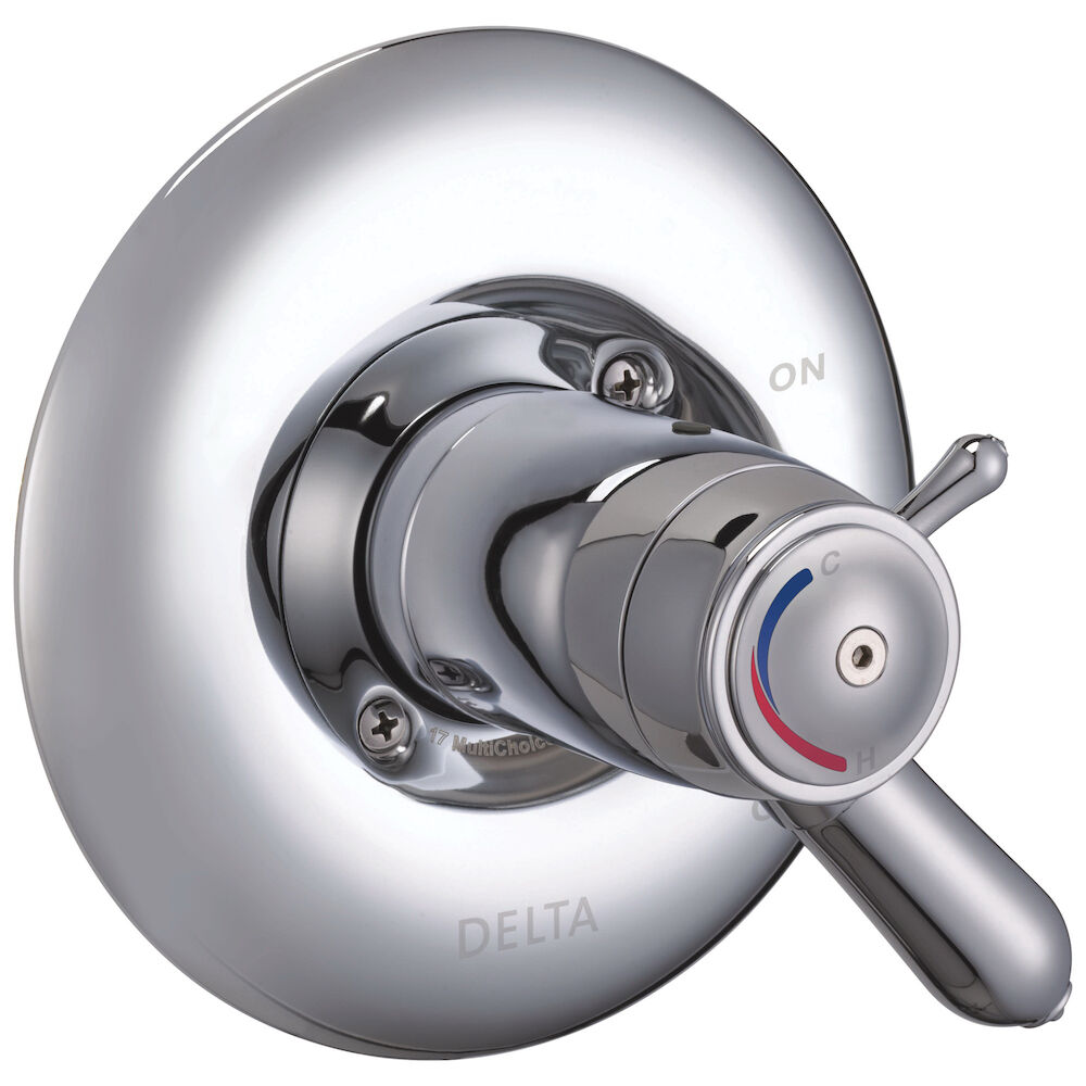 Commercial T17TH Universal Thermostatic Valve Trim Only, Chrome
