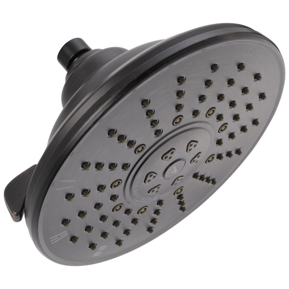 Delta Universal Showering Components 3-Setting Raincan Shower Head, Venetian Bronze