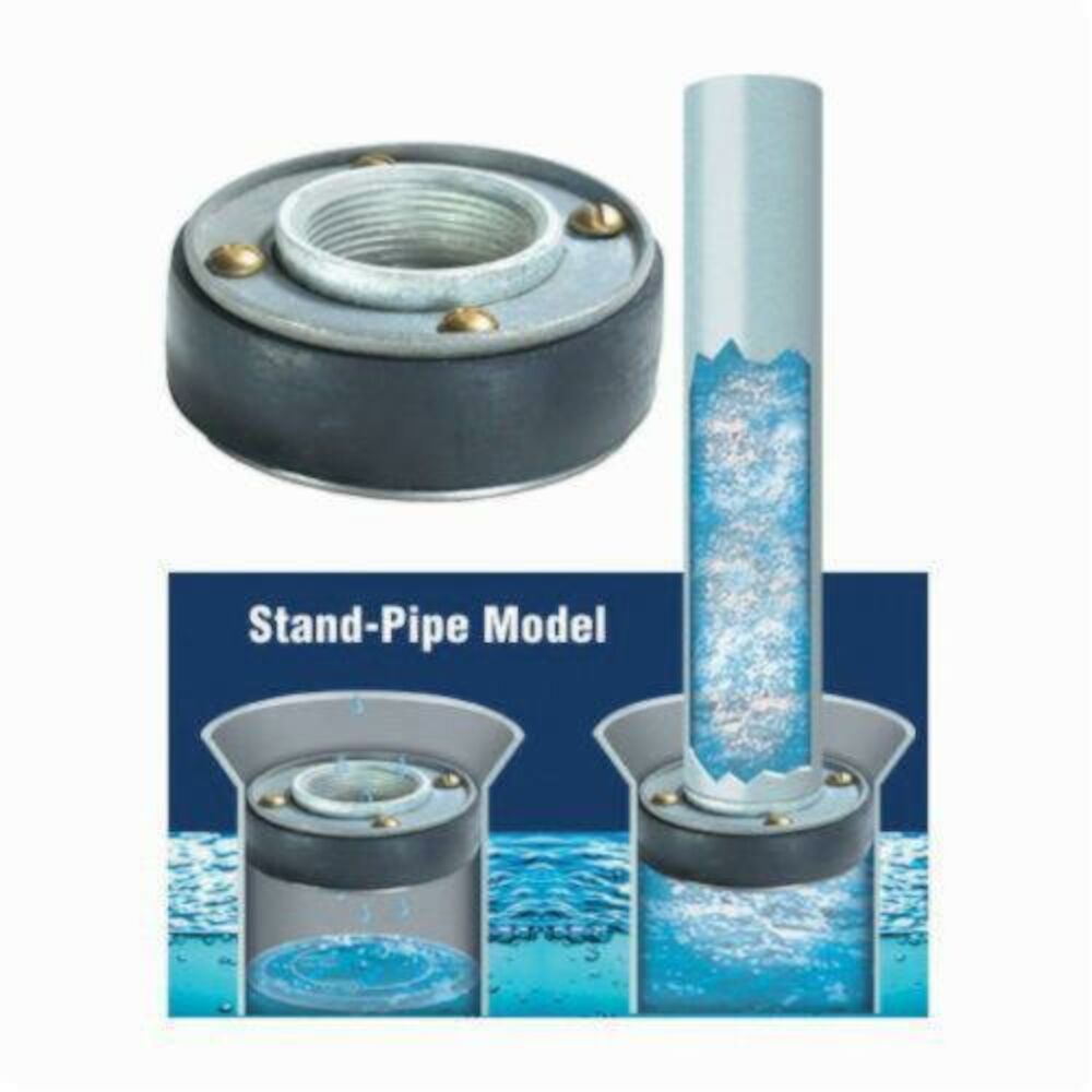 General Pipe Cleaners Flood-Guard™ S-4F Stand Pipe Flood Protection Valve, 4 in, Domestic