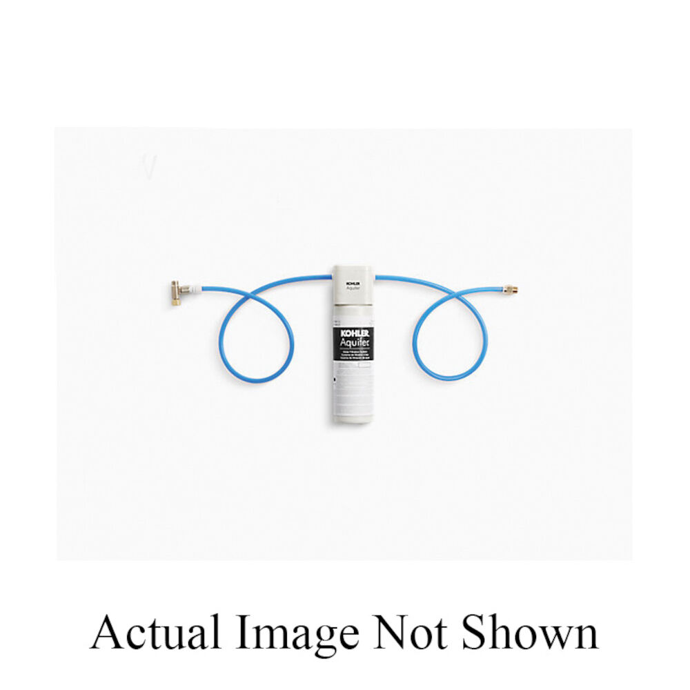 Kohler® K-77685-NA Water Filtration System, 0.85 gpm, 3" Diax12-1/6" H, High Impact Plastic