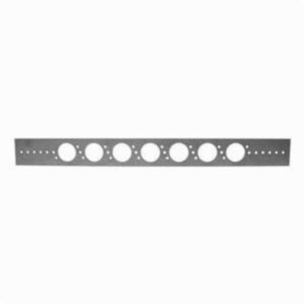 521-318 Stub Out Bracket, 1.334" Hole, 25 lb, Steel, Galvanized, Domestic