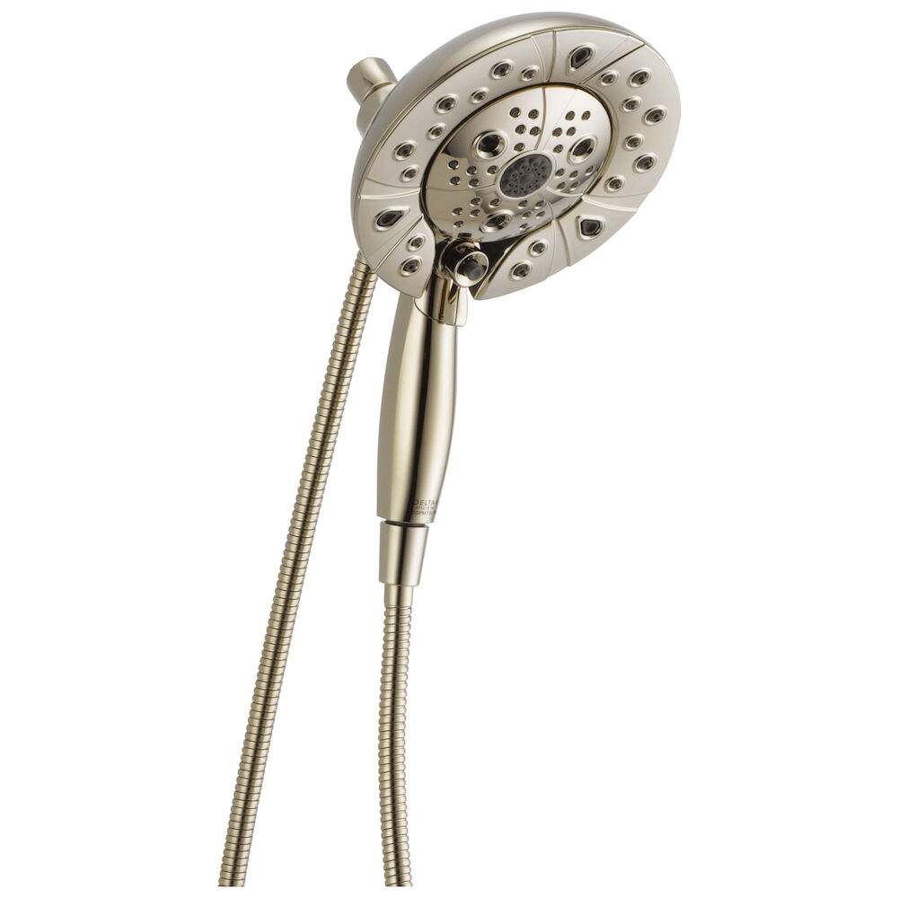 Brizo Essential™ Shower Classic Round H2Okinetic® Multi-Function Hydrati® 2|1 Shower, Polished Nickel