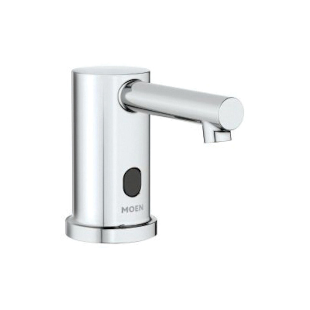 Moen® 8560 M-POWER™ Align™ Soap/Lotion Dispenser, 1500 mL Capacity, Wall Mount, Cast Brass, Domestic
