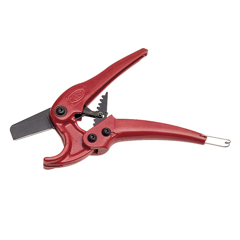 Reed 04176 RS1 Ratchet Shear, 1-1/4 in, Steel Cutting Edge, Contoured Handle