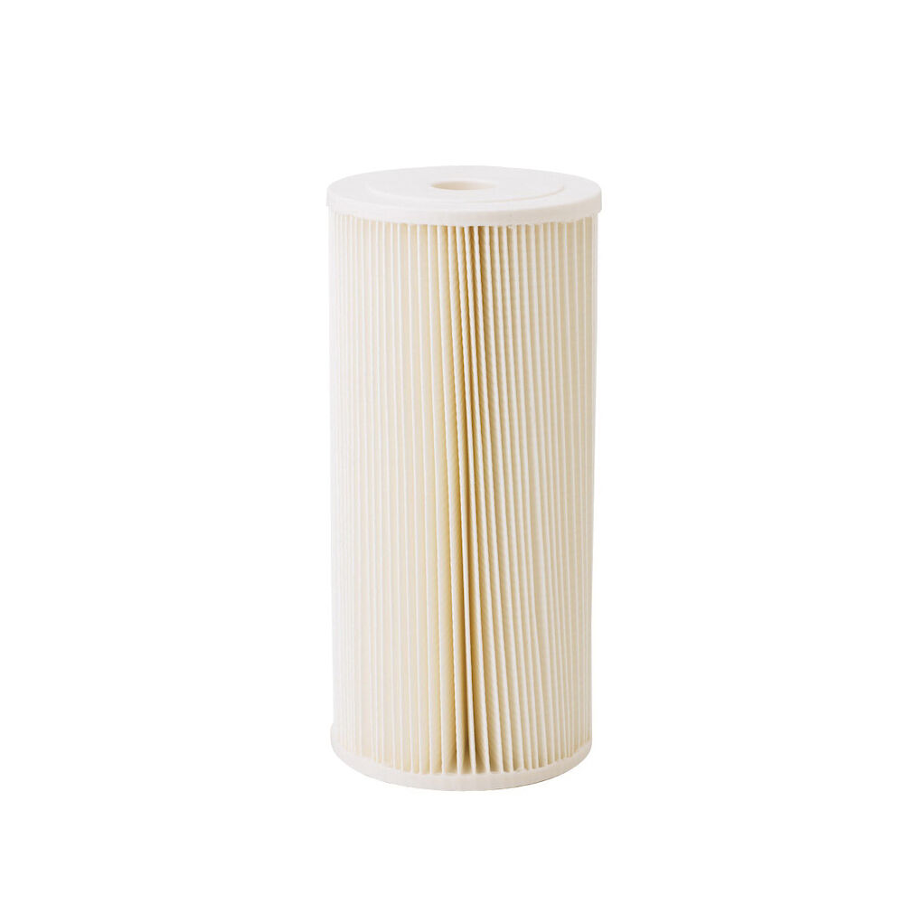 Pure Simplicity 255490-43 ECP Pleated Cellulose Sediment Cartridge, 10" L, Polyester, White
