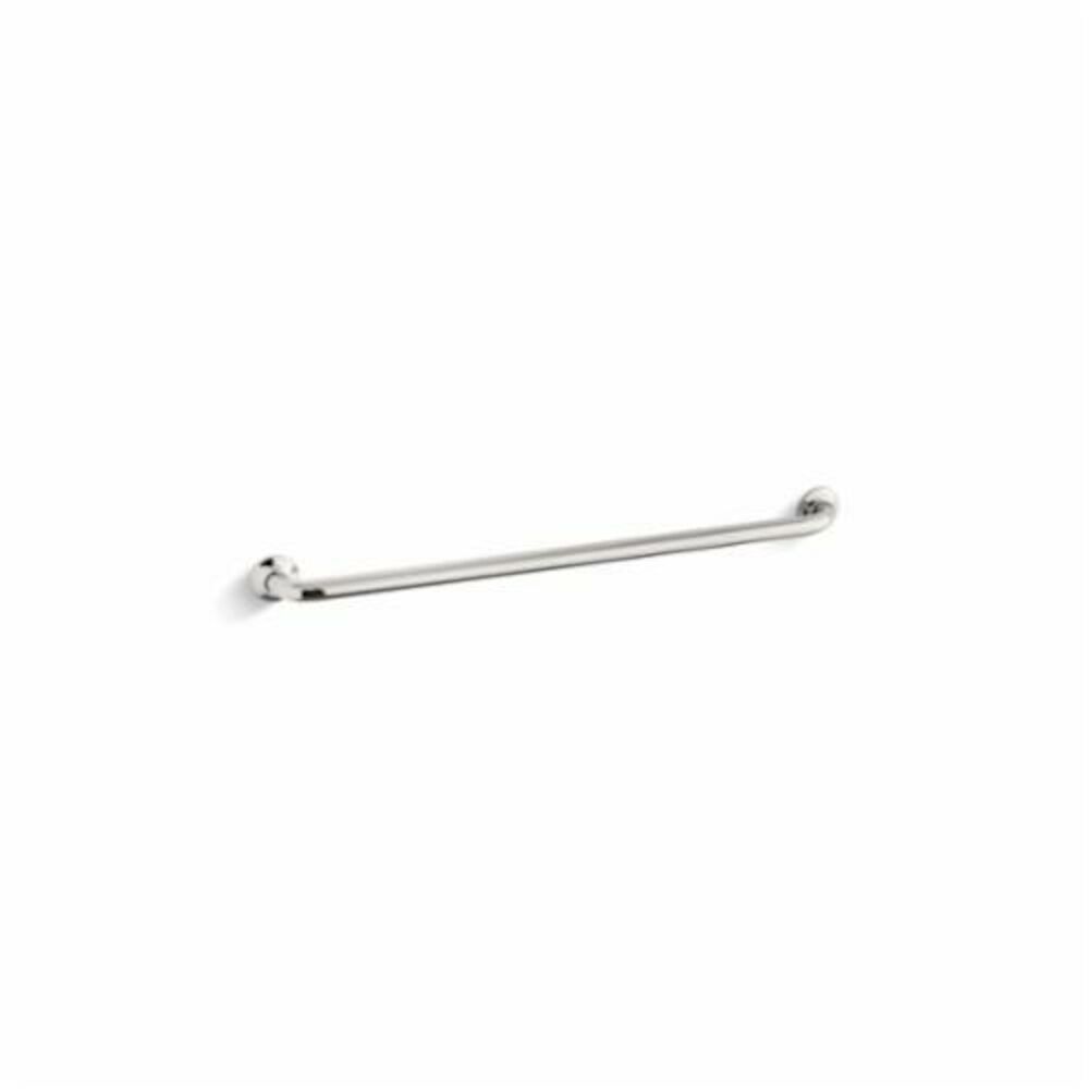 11394-S Transitional Grab Bar, 38-13/16 in Lx1-1/4 in Dia, Polished Stainless Steel