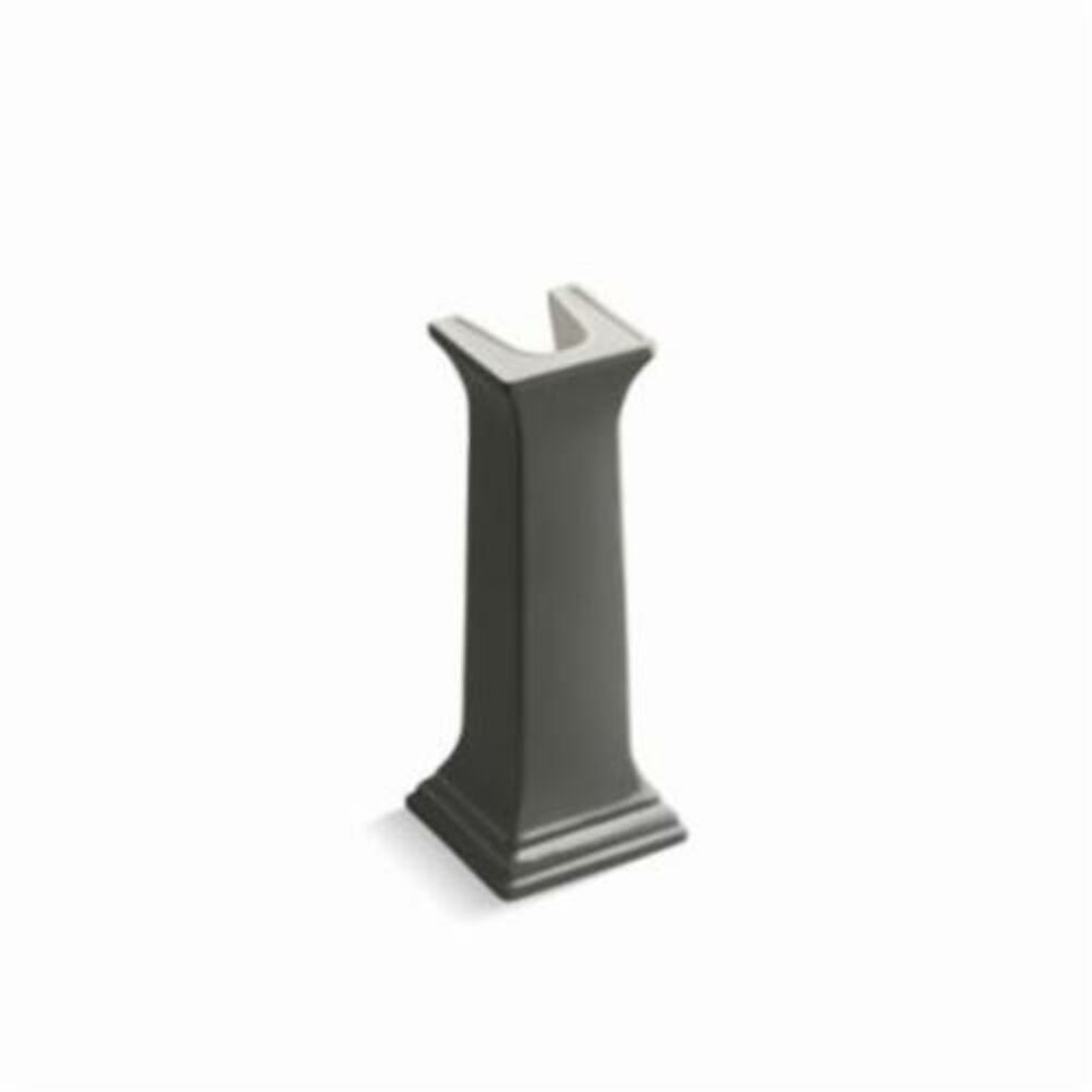 Kohler® 2267-58 Memoirs® Bathroom Sink Pedestal, 27-3/8" H, Fireclay, Thunder™ Gray