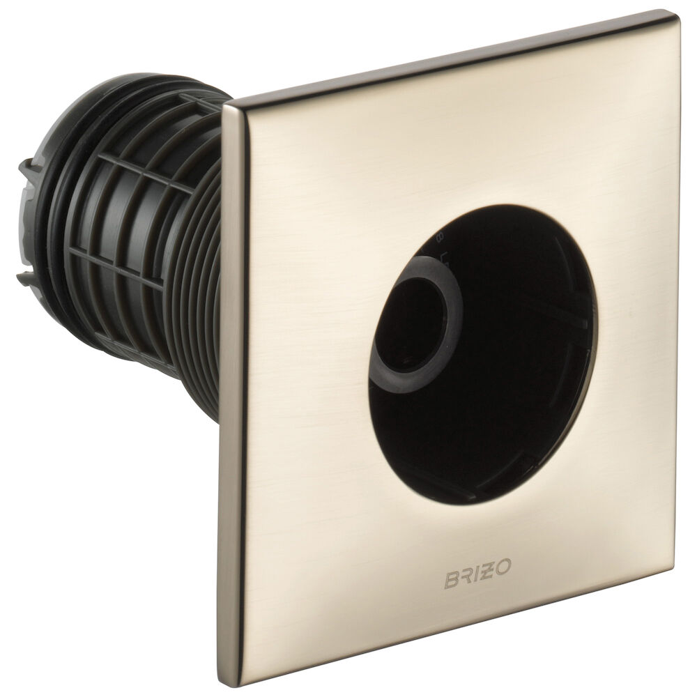 Brizo Essential™ Shower Hydrachoice Max® Square Body Spray Trim, Brushed Nickel