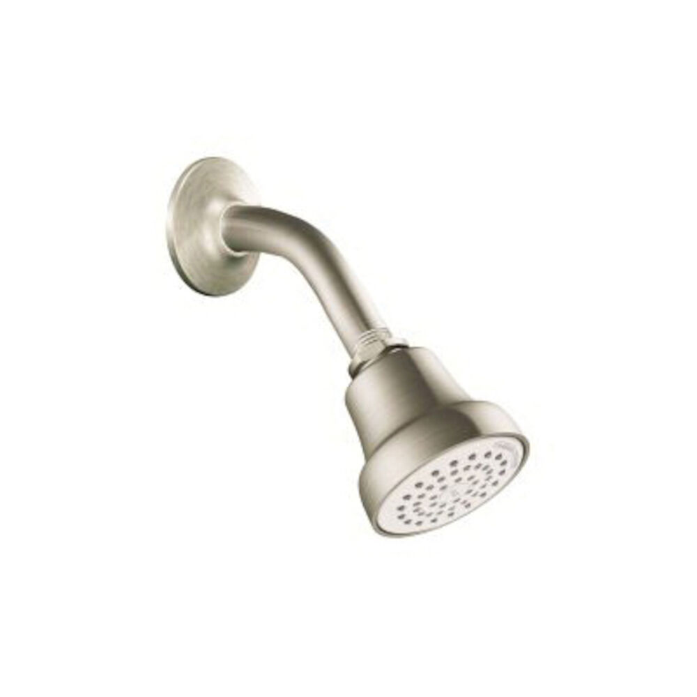 CFG 42916BNGR Water Saving Showerhead, Cornerstone™, 1.75 gpm Maximum, 1 Sprays, Wall Mount, 2-11/16" Diax2-5/8" H Head, Import
