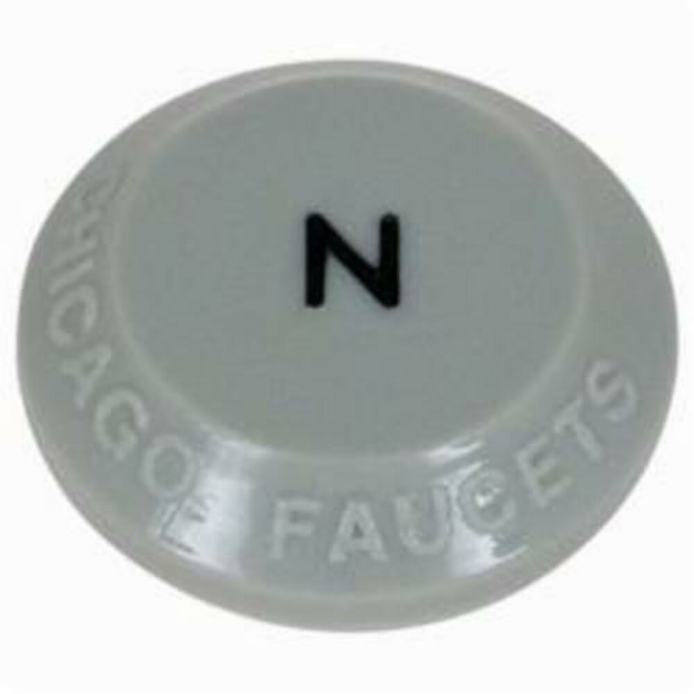 Chicago Faucet® 216-578JKNF "N (Nitrogen)" Index Button, Plastic, Domestic