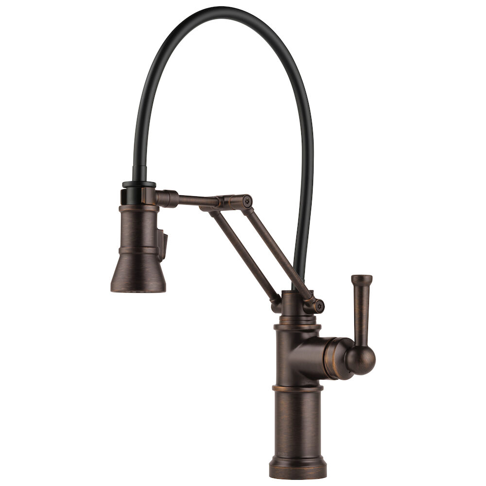 Brizo Artesso® Single Handle Articulating Kitchen Faucet, Venetian Bronze