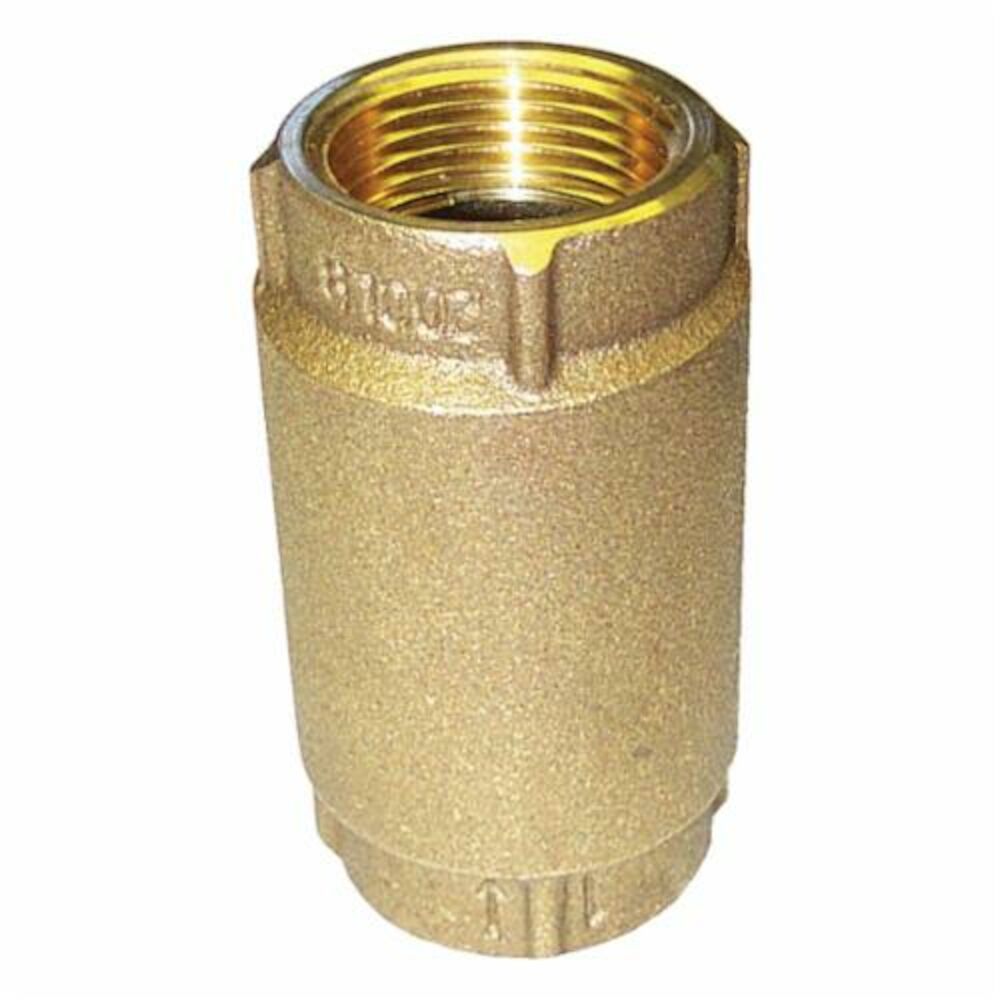 Merrill™ CVNL100 700 Check Valve, 1 in, FNPT, Brass Body, Domestic