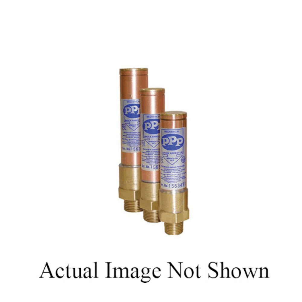 PPP® SC- 750 System Rated Plus Water Hammer Arrester, 3/4 in, NPT, 0 to 80 psig, Domestic
