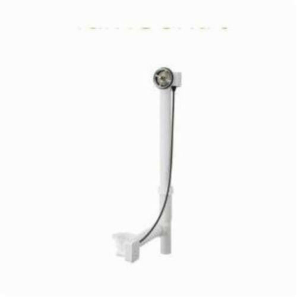 Geberit 151.504.00.1 TurnControl Bathtub Drain, 23-5/8" Hx3-5/8" Wx9-3/8" D, Polypropylene, Domestic