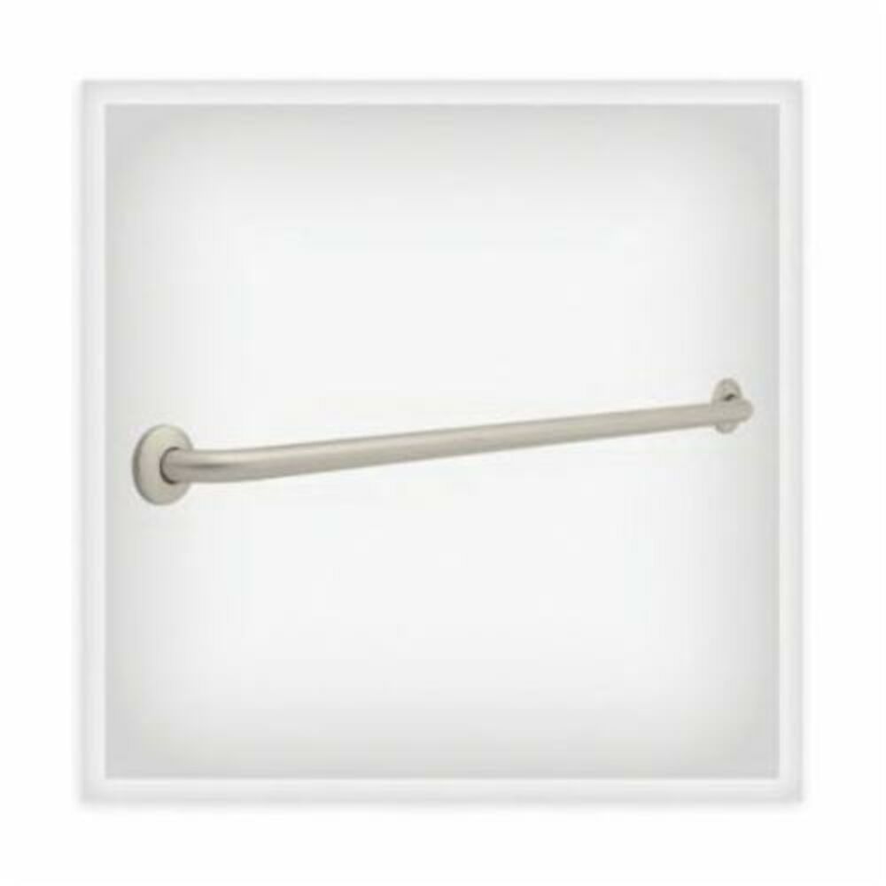 Franklin Brass® 5742 Concealed Screw Grab Bar, 1-1/4" Dia Ring, 42" L Bar, 2-3/4" OADx3" OAH